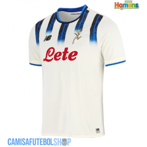 Camisa de time de futebol Atalanta Replicas 2º Equipamento 2025-26 Manga Curta